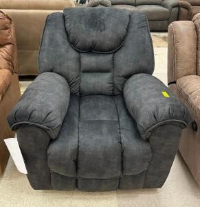 SMOKE GREY ROCKER RECLINER