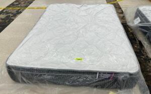 AMERICAN BEDDING HUDSON 12" PLUSH FULL MATTRESS ( NEW)