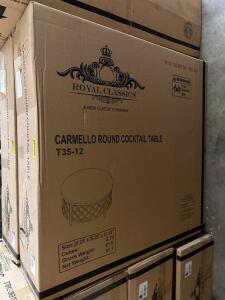 ROYAL CLASSICS CARMELLO ROUND COCKTAIL TABLE T35-12