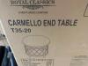 (2) CARMELLO END TABLES T35-20 - 2