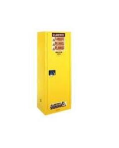 DESCRIPTION: (1) FLAMMABLE SAFETY STORAGE CABINET BRAND/MODEL: JUSTRITE #8922220 INFORMATION: YELLOW SIZE: 22 GAL CAPACITY RETAIL$: $1760.74 EA QTY: 1