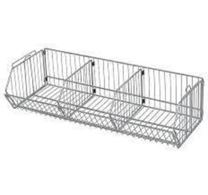 DESCRIPTION: (1) MODULAR STORAGE BASKET BRAND/MODEL: QUANTUM STORAGE #2048BC INFORMATION: WIRE SHELVING SIZE: 4 PIECES, 20" X 48" RETAIL$: $59.87 EA Q