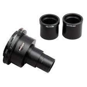 DESCRIPTION: (1) CAMERA ADAPTER FOR MICROSCOPES BRAND/MODEL: AMSCOPE #CA-NIK-SLR INFORMATION: BLACK RETAIL$: $129.99 EA QTY: 1