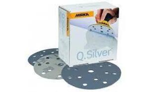 DESCRIPTION: (3) PACKS OF (50) SANDING DISCS BRAND/MODEL: MIRKA #2B-647-320 INFORMATION: SILVER SIZE: 5", P320 (2) P120 RETAIL$: $24.95 PER PACK QTY: