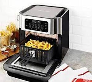 DESCRIPTION: (1) AIR FRYER BRAND/MODEL: SUR LA TABLE #5017169 INFORMATION: STAINLESS STEEL RETAIL$: $219.00 EA QTY: 1