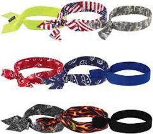 DESCRIPTION: (2) PACKS OF (10) COOLING BANDANAS RETAIL$: $56.00 EA QTY: 2