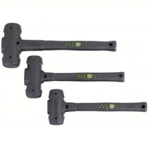 DESCRIPTION: (1) SET OF (3) HAMMER SET BRAND/MODEL: DEAD BLOW #48FX58 SIZE: 2-3-4 LB RETAIL$: $301.74 EA QTY: 1