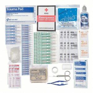 DESCRIPTION: (5) FIRST AID KIT REFILL PAK BRAND/MODEL: FIRST AID ONLY #46G236 SIZE: 25 PERSON KIT RETAIL$: $24.67 EA QTY: 5