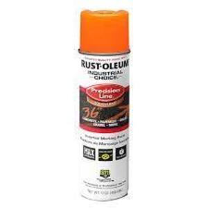 DESCRIPTION: (1) CASE OF (6) LINE MARKING PAINT BRAND/MODEL: RUST-LEUM INFORMATION: ORANGE RETAIL$: $16.17 PER CAN QTY: 1