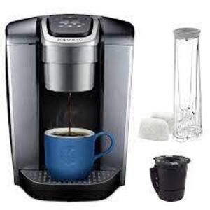 DESCRIPTION: (1) COFFEE MAKER BRAND/MODEL: KEURIG K ELITE INFORMATION: STAINLESS RETAIL$: $170.00 EA QTY: 1