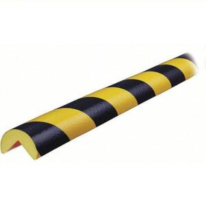 DESCRIPTION: (1) SHELF ADHESIVE BRAND/MODEL: CORNER GUARD #479N29 INFORMATION: BLACK AND YELLOW SIZE: 1 5/8 in Overall Wd, 196 7/8 in Overall Lg, 1 in