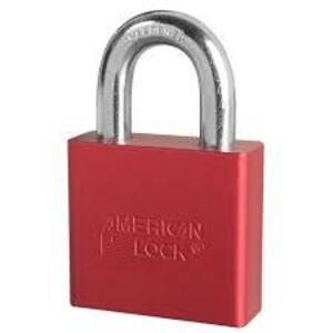 DESCRIPTION: (1) CASE OF (4) BOXES OF (6) PADLOCK BRAND/MODEL: A1305RED INFORMATION: RED RETAIL$: $22.12 PER LOCK QTY: 1