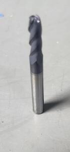 DESCRIPTION: (4) SOLID CARBIDE BALL NOSE END MILL BRAND/MODEL: NIAGARA N86350 SIZE: 11/64" 5/8" LOC RETAIL$: $29.90 EA QTY: 4