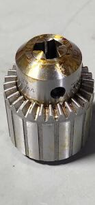 DESCRIPTION: (1) KEYED, TAPER MOUNT DRILL CHUCK BRAND/MODEL: ACCPRO 65867806 SIZE: 3/64-1/2" CAP RETAIL$: $68.96 QTY: 1