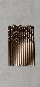 DESCRIPTION: APPROX (48) COBALT SCREW MACHINE DRILL BITS BRAND/MODEL: HERTEL 43482165 SIZE: 3/32" 135 D RETAIL$: 2.05 EA QTY: 48