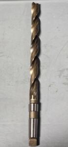 DESCRIPTION: (1) HSSCo OILFED CHIPBREAKER DRILL BRAND/MODEL: BROOKE CUTTING TOOLS 1808115-CO SIZE: 13/16" RETAIL$: $263.08 QTY: 1