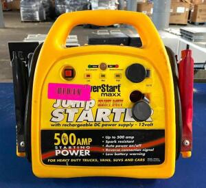 EVERSTART MAXX HEAVY DUTY JUMP STARTER WITH 500A STARTING POWER