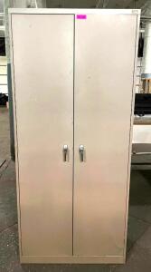 2-DOOR METAL CABINET