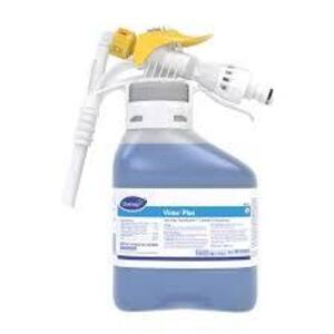 DESCRIPTION: (4) ONE STEP DISINFECTANT CLEANER AND DEODORIZER BRAND/MODEL: DIVERSEY VIREX PLUS SIZE: 1.58 QT RETAIL$: $26.28 EA QTY: 4