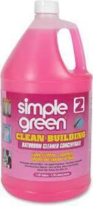 DESCRIPTION: (1) BATHROOM CLEANER BRAND/MODEL: SIMPLE GREEN #2GVN7 INFORMATION: UNSCENTED SIZE: 1 GALLON RETAIL$: $51.57 TOTAL QTY: 1