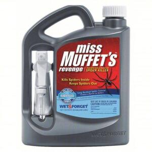 DESCRIPTION: (1) SPIDER KILLER BRAND/MODEL: WET AND FORGET #416L07 SIZE: 64 OZ RETAIL$: $25.34 EA QTY: 1