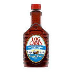 DESCRIPTION: (10) SUGAR FREE SYRUP BRAND/MODEL: LOG CABIN SIZE: 12 FL OZ RETAIL$: $10.30 EA QTY: 10