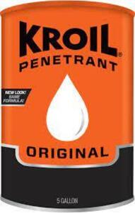 DESCRIPTION: (1) PENETRATING OIL BRAND/MODEL: KROIL #797A54 SIZE: 1 GALLON RETAIL$: $181.75 EA QTY: 1