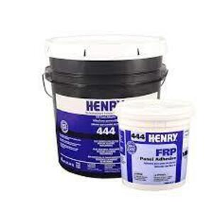 DESCRIPTION: (1) FRP PANEL ADHESIVE BRAND/MODEL: HENRY 444 SIZE: 4 GALLON RETAIL$: $76.79 EA QTY: 1