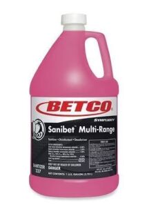 DESCRIPTION: (2) SANIBET MULTI-RANGE BRAND/MODEL: BETCO #23704-00 SIZE: 1 GALLON RETAIL$: $30.00 EA QTY: 2