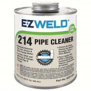 DESCRIPTION: (6) PIPE CLEANER BRAND/MODEL: EZ WELD 214 SIZE: 8 OZ RETAIL$: $7.87 EA QTY: 6