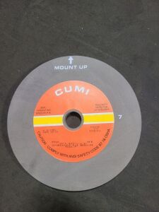 DESCRIPTION: (6) GRINDING WHEEL BRAND/MODEL: CUMI #R19 BH99/60 INFORMATION: PINK SIZE: 10 X 0.625 X 1-1/4" RETAIL$: $35.49 EA QTY: 6