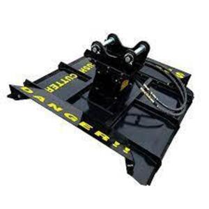 54" MINI EXCAVATOR BRUSH CUTTER