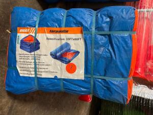 DIGGIT TRAPAULIN 33' X 66' BLUE TARP