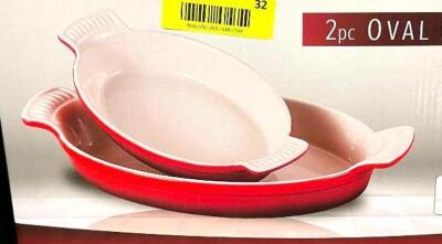 CHEF LIFE CL-200017 2PC OVAL BAKER SET RETAILS FOR $49.96