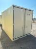 12 FT STORAGE CONTAINER Single Walk Door, Window, Fork Pockets - 6