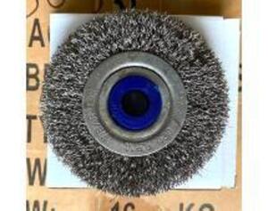 (2) CASES OF 4" COARSE WIRE WHEEL BRUSHES