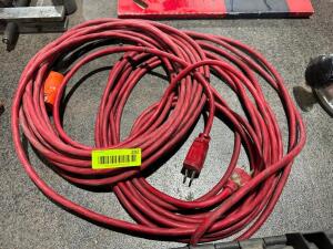 DESCRIPTION: (2) EXTENSION CORDS LOCATION: WAREHOUSE THIS LOT IS: SOLD BY THE PIECE QTY: 2