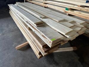 DESCRIPTION: (1) LOT OF ASSORTED FAS POPLAR BOARDS. APPROX 60 PIECES LOCATION: WAREHOUSE THIS LOT IS: ONE MONEY QTY: 1