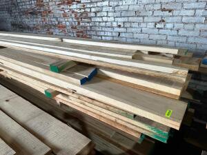 DESCRIPTION: (1) LOT OF ASSORTED FAS POPLAR BOARDS. APPROX 60 PIECES LOCATION: WAREHOUSE THIS LOT IS: ONE MONEY QTY: 1