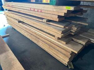 DESCRIPTION: APPROX 75-80 ASSORTED SIZE BOARDS OF FAS POPLAR LOCATION: WAREHOUSE THIS LOT IS: ONE MONEY QTY: 1