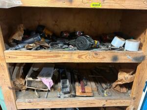 DESCRIPTION: (1) LOT OF ASSORTED NON WORKING POWER TOOLS LOCATION: SHOP QTY: 1