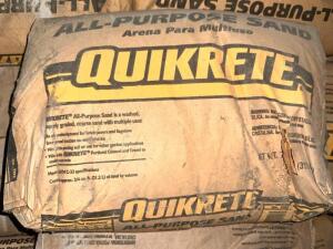 DESCRIPTION: (8) 80 LB. BAGS OF QUIKRETE LOCATION: WAREHOUSE THIS LOT IS: SOLD BY THE PIECE QTY: 8