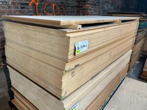 DESCRIPTION: (36) 8' X '4 SHEET OF PARTICLE BOARD 1/2" THICK LOCATION: WAREHOUSE THIS LOT IS: SOLD BY THE PIECE QTY: 36