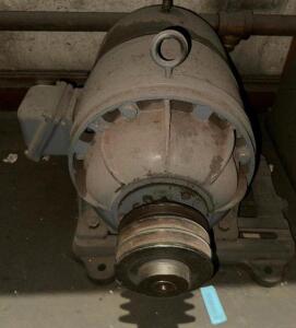 DESCRIPTION: HEAVY DUTY ELECTRIC MOTOR ADDITIONAL INFORMATION 3 PHASE, 230 VOLT 10 HP LOCATION: UPSTAIRS OFFICE QTY: 1