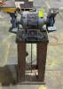 DESCRIPTION: 6" BENCH GRINDER ON STAND BRAND/MODEL: CRAFTSMAN INFORMATION: 1/3 HP QTY: 1