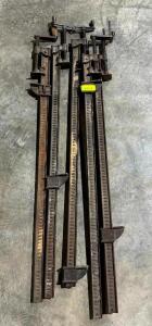 DESCRIPTION: (5) 36" HEAVY DUTY CLAMPS QTY: 5