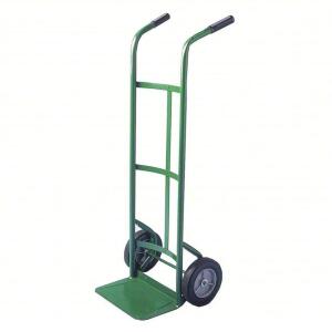 DESCRIPTION: (1) STANDARD GENERAL PURPOSE HAND TRUCK BRAND/MODEL: PRODUCT NUMBER #4HRG9 INFORMATION: GREEN, STEEL SIZE: 550 LB LOAD CAPACITY, 14 IN X