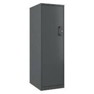 DESCRIPTION: (1) STORAGE CABINETBRAND/MODEL: SOHO #22600, SPACE SOLUTIONSINFORMATION: CHARCOALSIZE: 4 SHELF, 14.25" X 18" X 46.38"RETAIL$: $129.99 EAQTY: 1