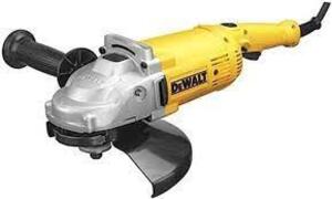 DESCRIPTION: (1) MAX ANGLE GRINDER BRAND/MODEL: DEWALT #DWE4519 INFORMATION: YELLOW SIZE: 9" RETAIL$: $263.12 EA QTY: 1