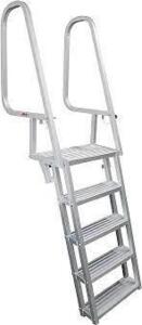 DESCRIPTION: (1) DELUXE FLIP UP DOCK LADDER BRAND/MODEL: EXTREME MAX #3005.4119 SIZE: 5 STEP RETAIL$: $404.91 EA QTY: 1